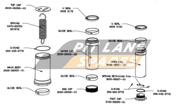 REAR AIR JACK ASSEMBLY Diagram